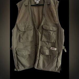 Domke Photogs Safari Photo Fishing Outdoor Vest Khaki XL
